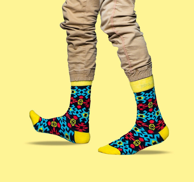 Men's and women's designer socks