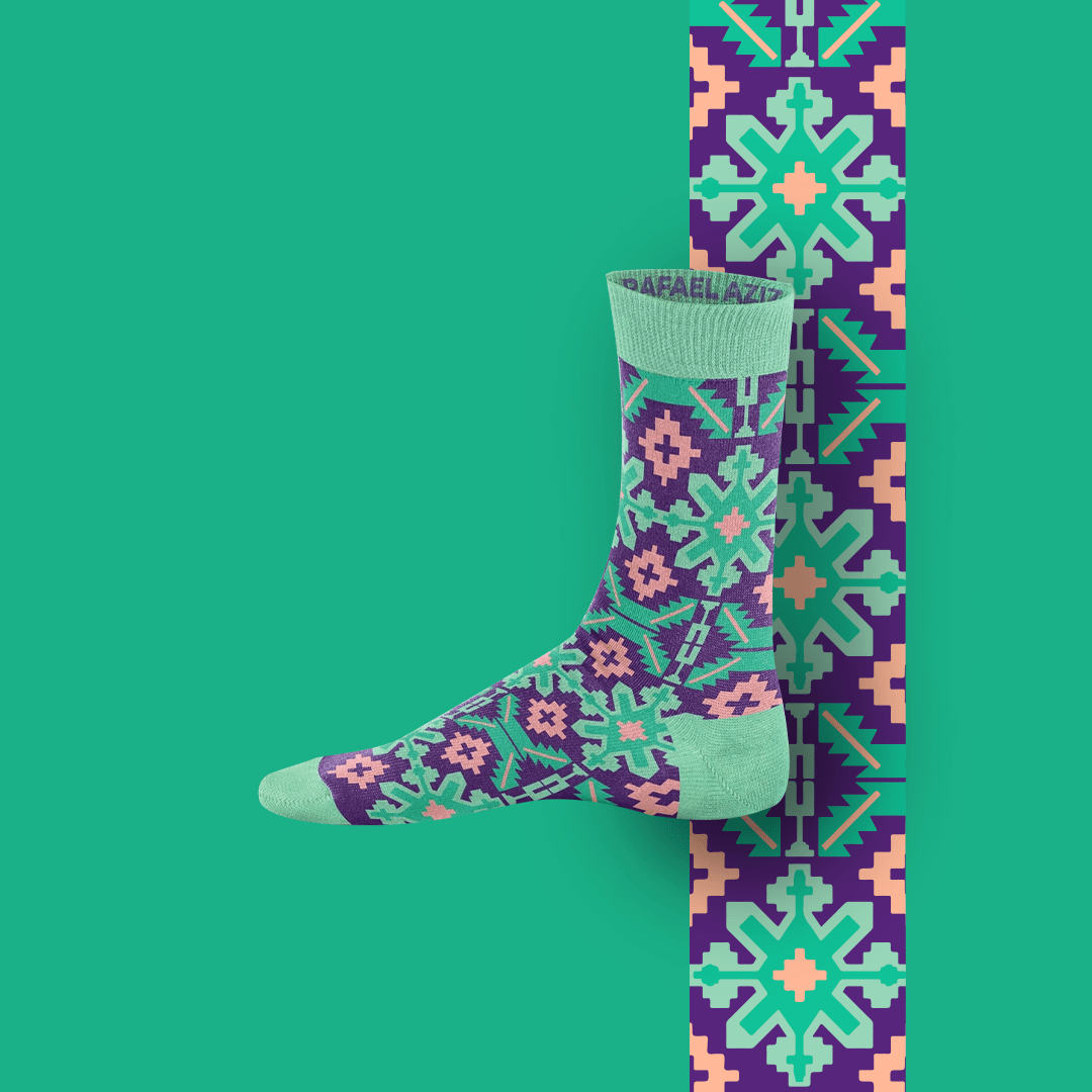 Qar Designer Socks Pattern