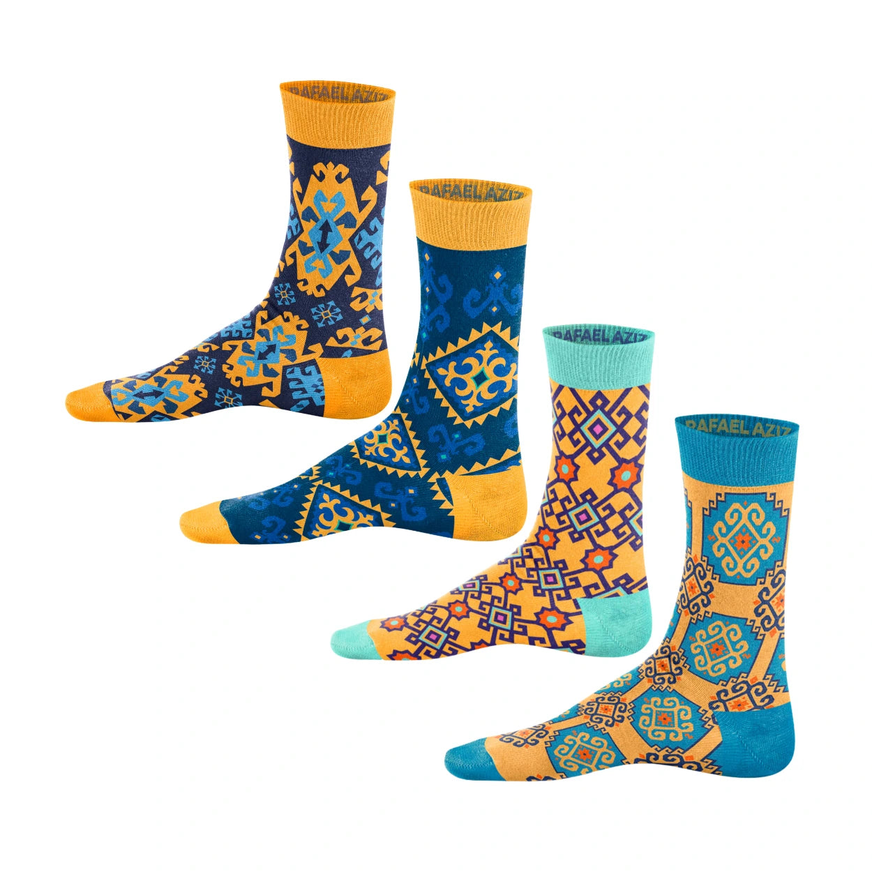 Geometric Vibrance Designer Socks