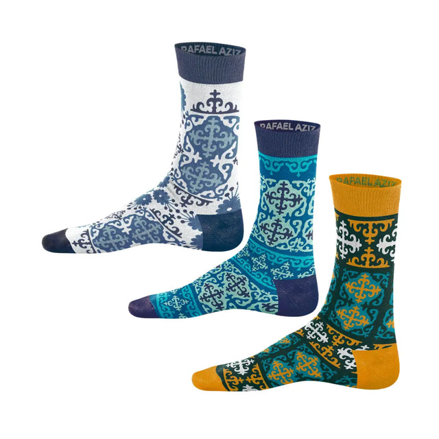 Eastern Charm Designer Socks