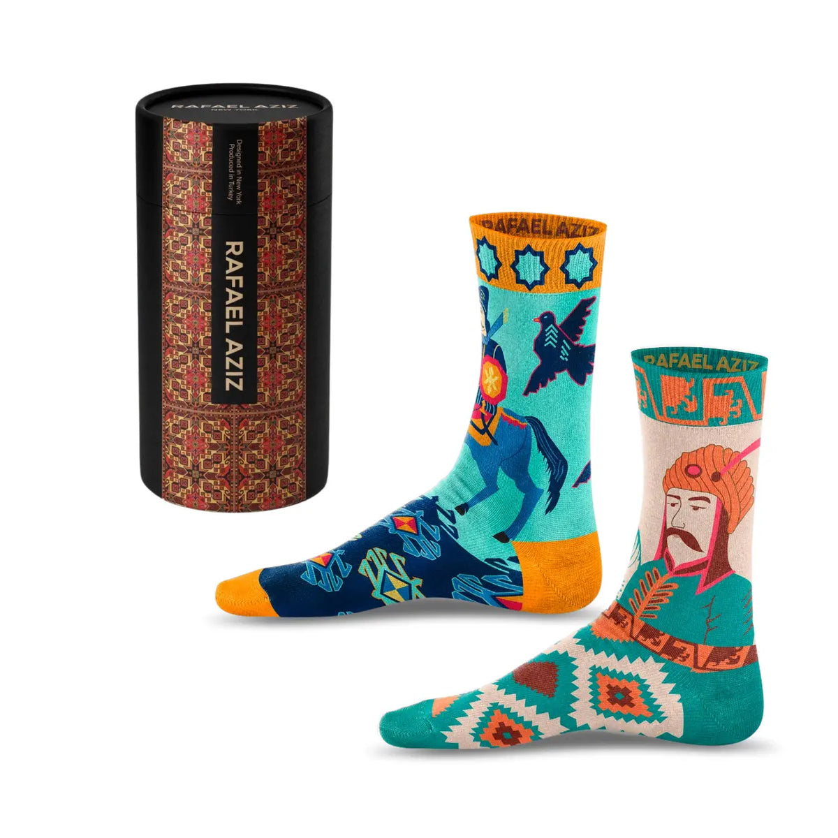 safavi khan designer socks gift box